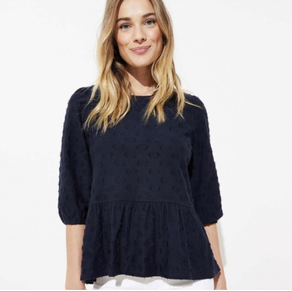 LOFT Clip Dot Top